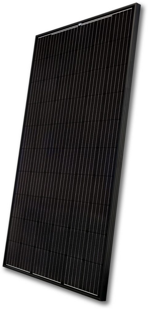 Glas-Folien-Solarmodul "NeMo 2.0" von Heckert Solar mit einer Spitzenleistung von 325 W