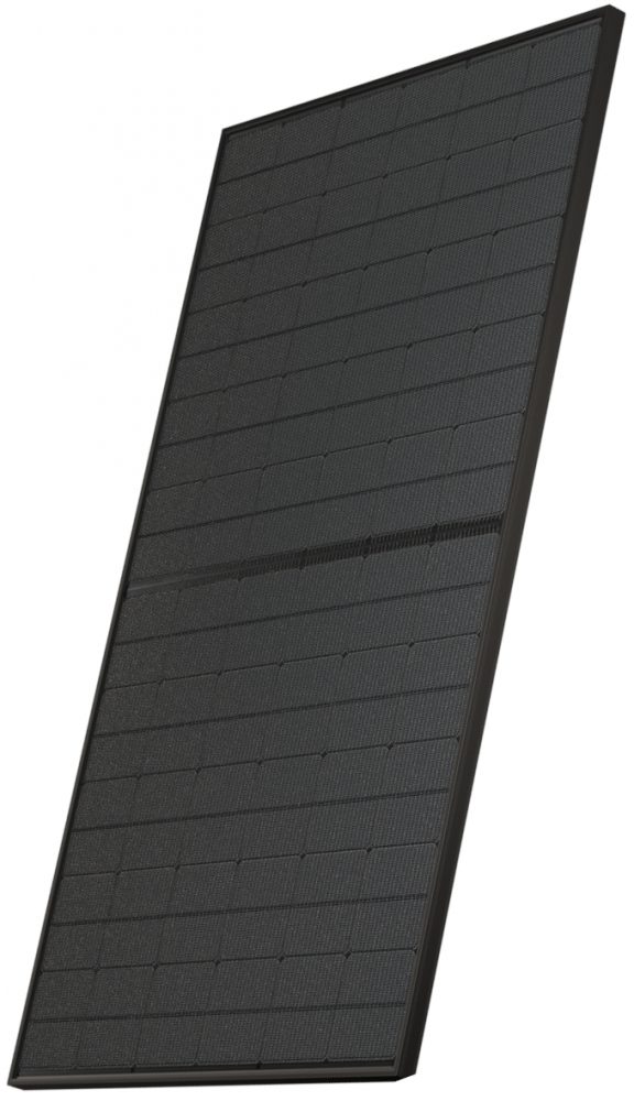 Glas-Folien-Solarmodul "Black Heterojunction" von Meyer Burger mit einer Spitzenleistung von 385 W